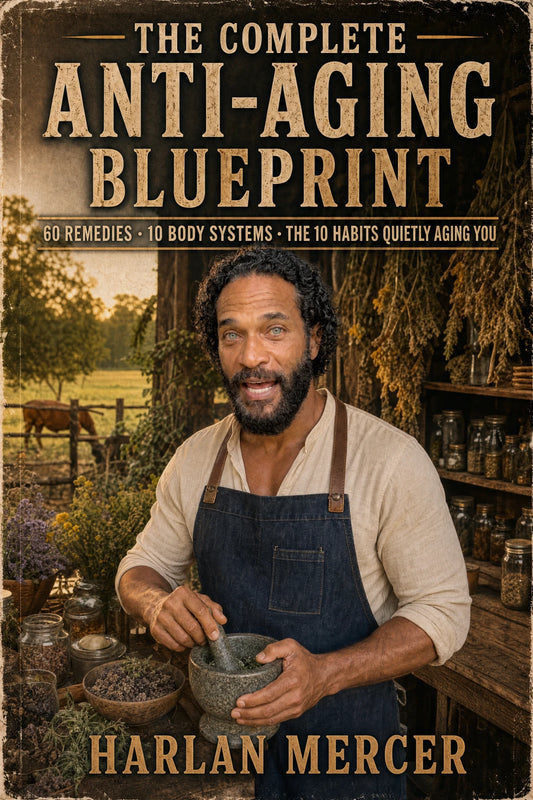 Cover of The Complete Anti-Aging Blueprint, by Harlan Mercer