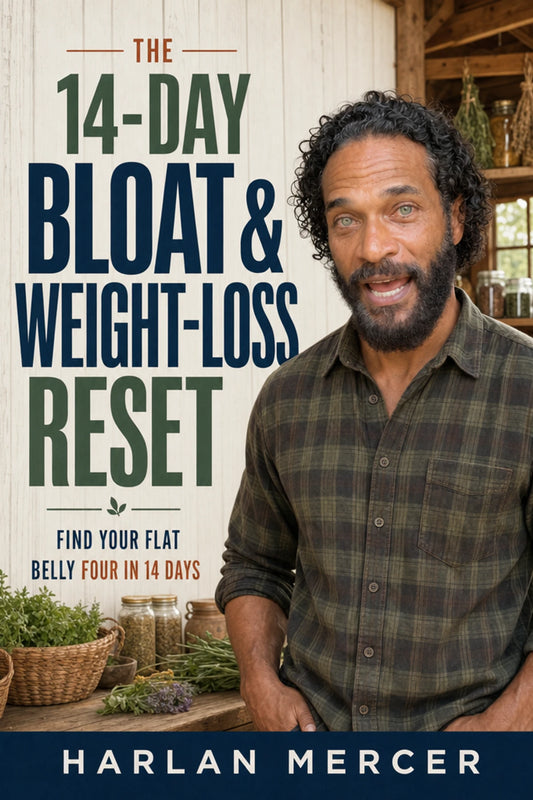 Cover of The 14-Day Bloat & Weight-Loss Reset, by Harlan Mercer