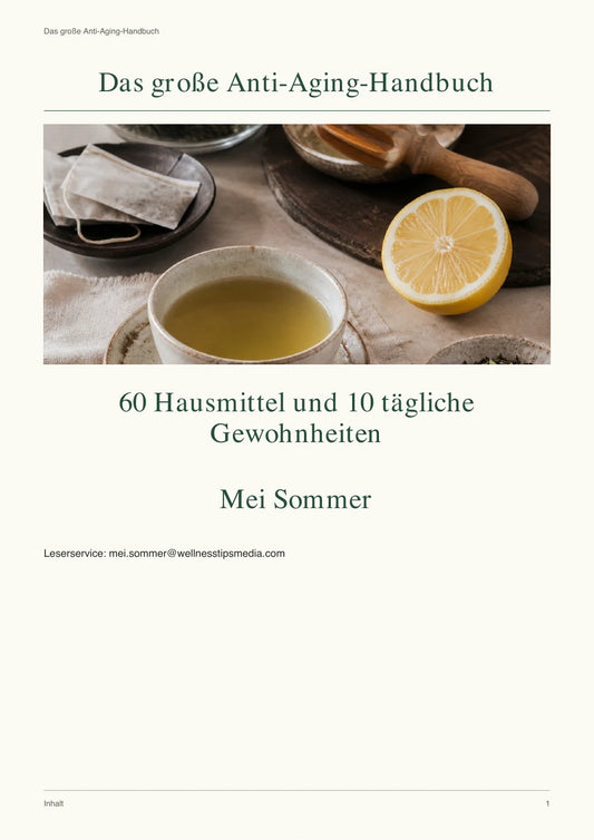 Mei Sommer - Das große Anti-Aging-Handbuch, deutsche PDF-Ausgabe