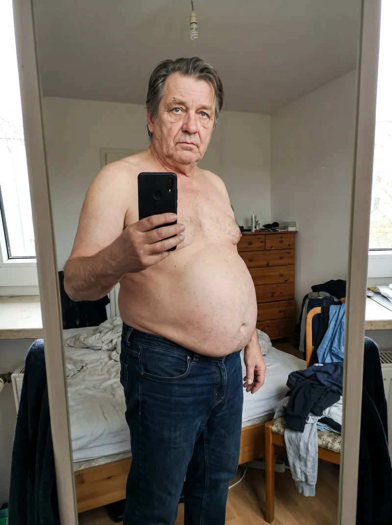 Vorher-Foto von Klaus Richter