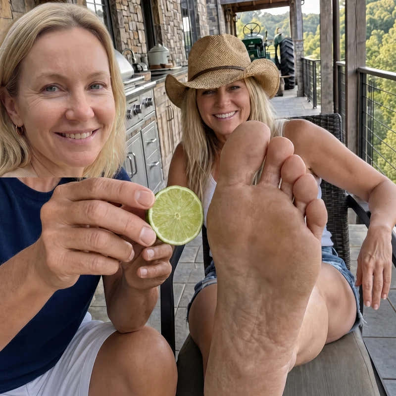 Rosemarie Wieser auf der Veranda